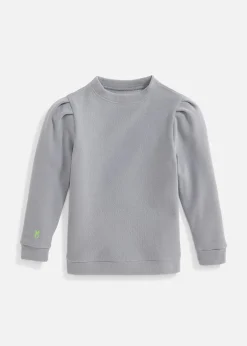 Girls Elle Puff Sleeve Crewneck-Dudley Stephens Cheap