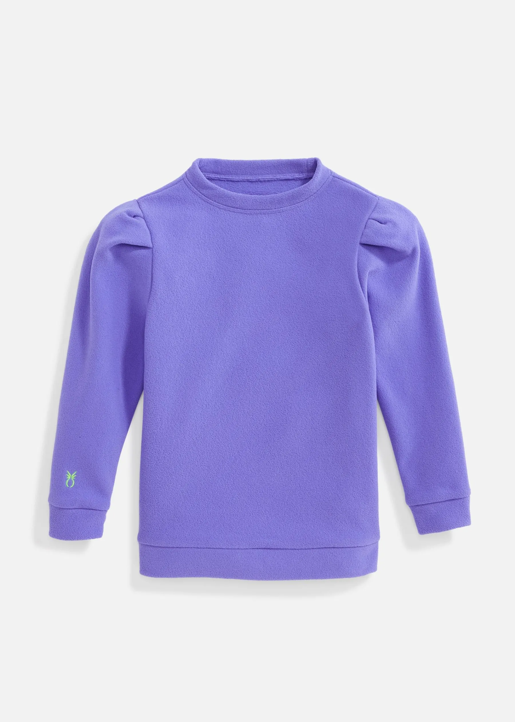 Girls Elle Puff Sleeve Crewneck-Dudley Stephens Fashion