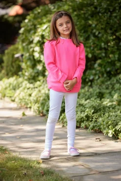 Girls Elle Puff Sleeve Crewneck-Dudley Stephens Online