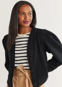 Kelly Puff Sleeve Cardigan-Dudley Stephens Clearance