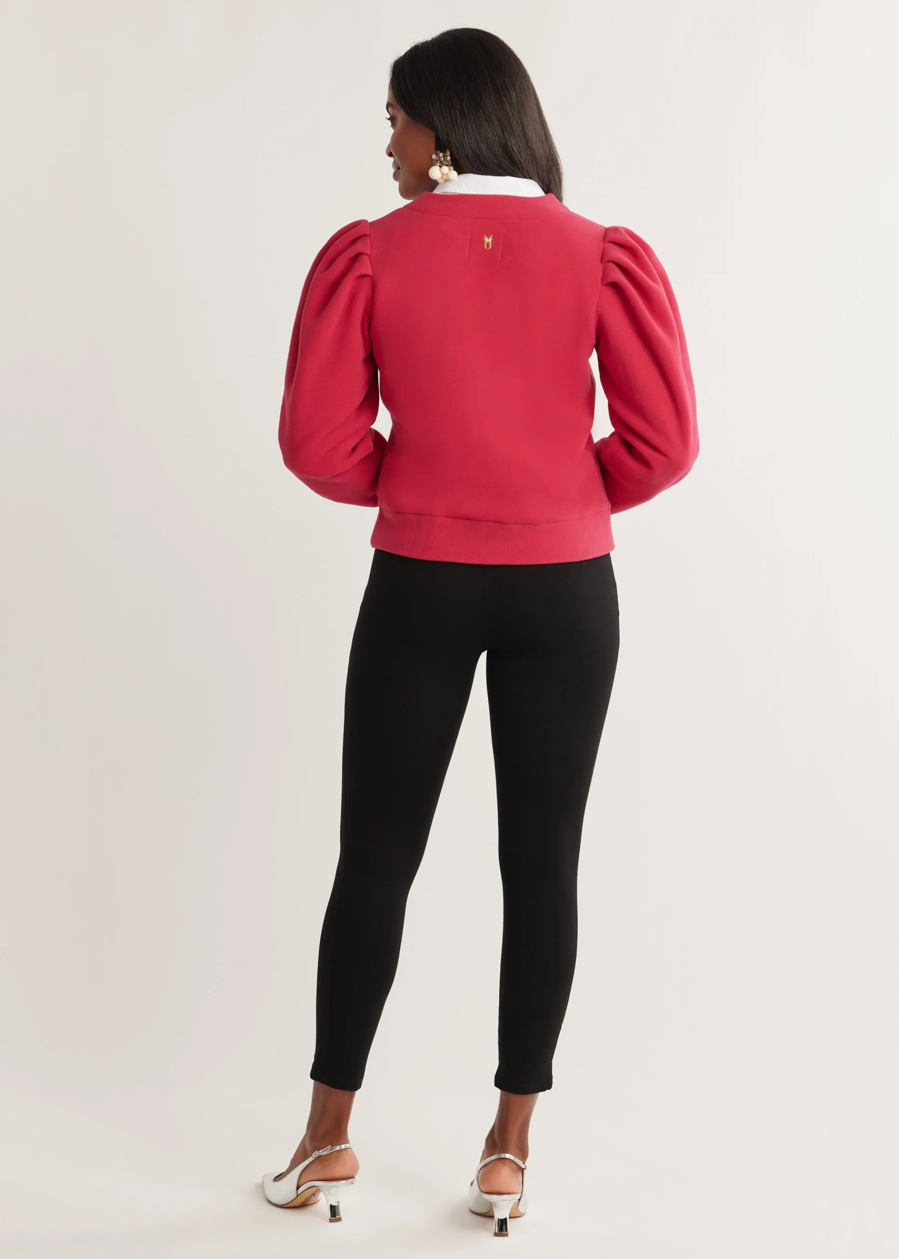 Kelly Puff Sleeve Cardigan-Dudley Stephens Best