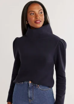 Palmer Puff Sleeve Turtleneck-Dudley Stephens New