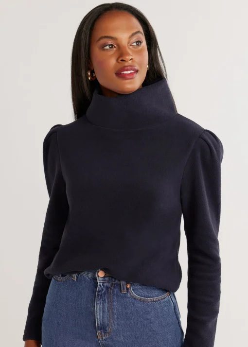 Palmer Puff Sleeve Turtleneck-Dudley Stephens New