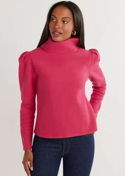 Palmer Puff Sleeve Turtleneck-Dudley Stephens Hot