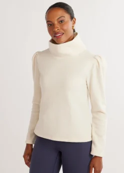 Palmer Puff Sleeve Turtleneck-Dudley Stephens Shop