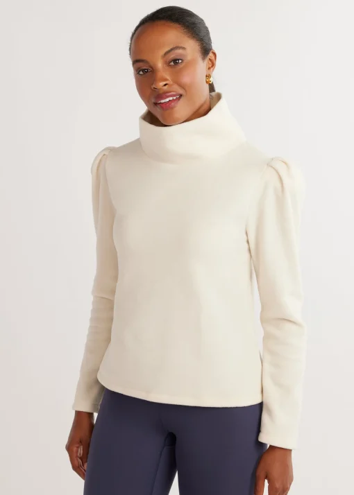 Palmer Puff Sleeve Turtleneck-Dudley Stephens Shop